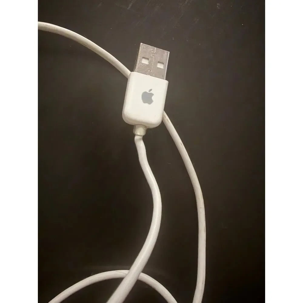 Apple Pro Mouse M5769 USB Wired Optical Mouse Clear White Vintage Mac OEM
